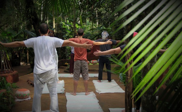 Yoga al atardecer - Yacutinga Lodge