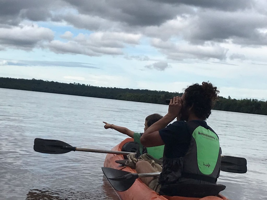 Flotada en Kayaks por el Río Iguazú 